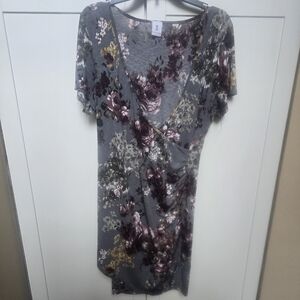 3X Floral Dress